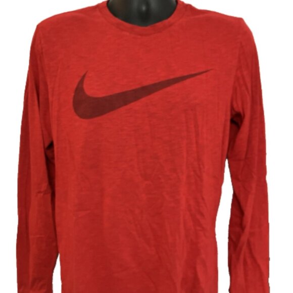 Nike Men’s Small Dri-fit Multicolor crew neck Long Sleeve tee - Picture 1 of 10